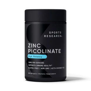 Zinc Picolinate 30mg - 90 softgels 2023-10-4404 фото