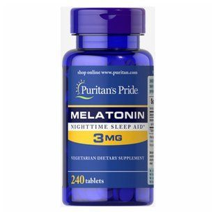 Melatonin 3mg - 240 tabs 100-52-0829044-20 фото