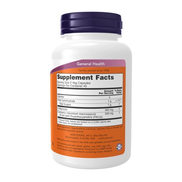 Mannose Cranberry - 90 vcaps 2023-10-2516 фото