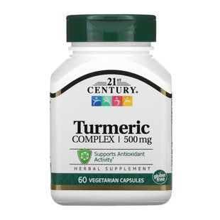 Turmeric Complex - 60 vcaps (Пошкоджена етикетка) 2024-11-0839 фото