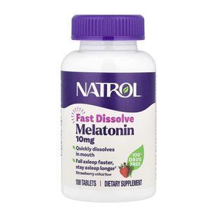 Melatonin 10mg - 100 tabs 2023-10-6220 фото