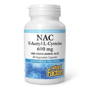 N-Acetyl-L-Cysteine Amino Acid 600mg - 60 vcaps 2023-10-3830 фото