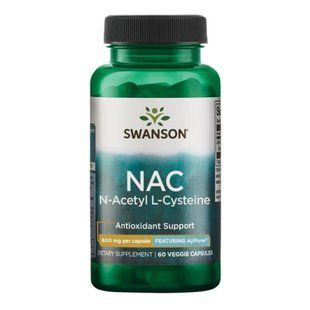 N-Acetyl L-Cysteine 600 mg - 60 caps 100-80-0992111-20 фото