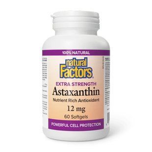 Astaxanthin 12mg - 60 softgels 2023-10-6548 фото