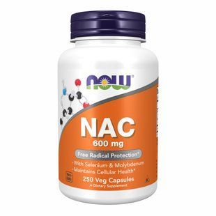 Nac-Acetyl Cysteine 600mg - 250 vcaps 2022-10-2542 фото