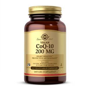 Vegan CoQ10 200 mg - 60 vcaps 2024-11-0730 фото
