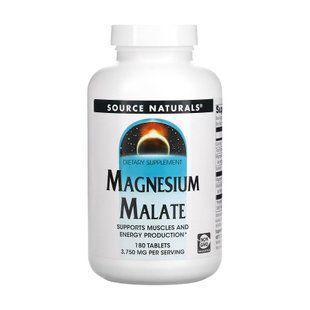 Magnesium Malate 1250 mg - 180 tabs 2023-10-2678 фото