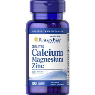Calcium Magnesium Zinc - 100caps 100-82-7107359-20 фото