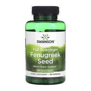 Fenugreek Seed 610mg - 90 cap 100-70-4565538-20 фото