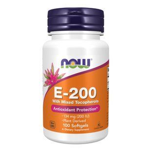 E-200 Mixed Tocopherols - 100 sgels 2022-10-0667 фото